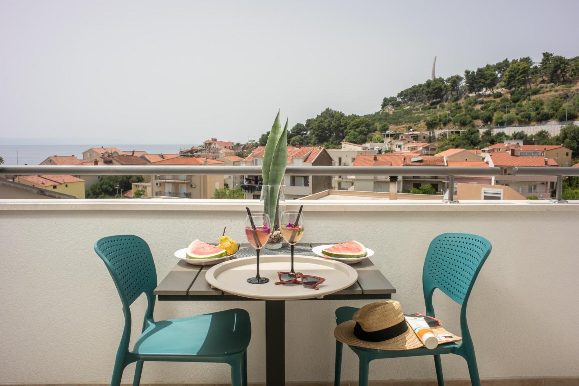 Sea View Ela Apartments Podgora Zimmer foto