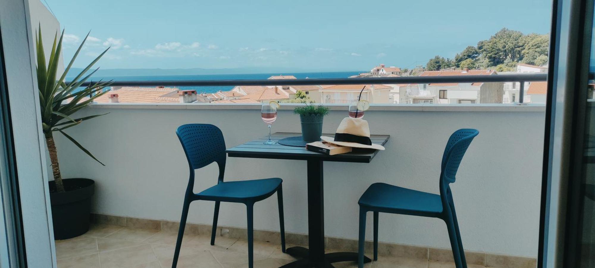 Sea View Ela Apartments Podgora Zimmer foto